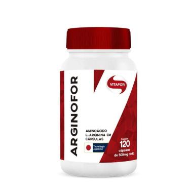 Imagem de Arginofor - L-Arginina Vitafor 120 Caps-Unissex