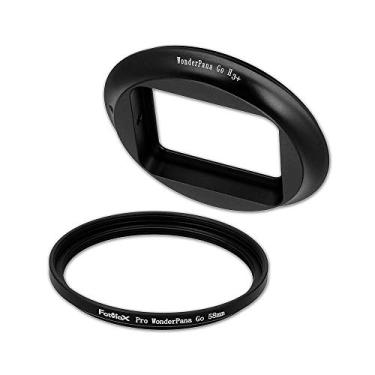 Imagem de Fotodiox Pro WonderPana Go Kit Adaptador de Filtro com Anel Step-Up de 58mm - Sistema Adaptador de Filtro GoTough para GoPro Hero3+ e HERO4 Estojo Slimline com Anel Step Up para Filtros Padrão de 58mm