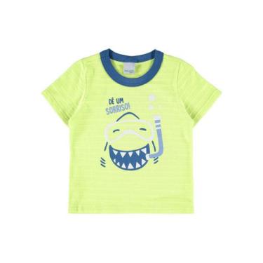 Imagem de Camiseta Infantil Menino Malwee Kids Verde 101340