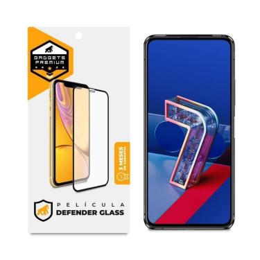 Imagem de Película Defender Glass Para Asus Zenfone 7 Zs670Ks - Preta - Gshield