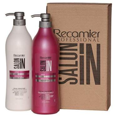 Imagem de Reamier Anti Frizz Shampoo Liss Conditioner Detangler Set  Champu Y Ac