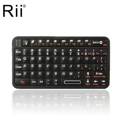 Imagem de Teclado sem fio Rii-Mini  mouse Bluetooth  Touchpad remoto para Android TV Box e PC  518BT