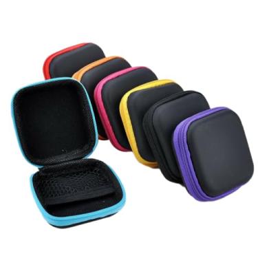 Imagem de Gadpiparty Mini Bolsa Caso De Fones De Ouvido Fones De Ouvido Sem Fio Para Bolsa Para Fone De Ouvido Caixa De Fone De Ouvido Capa De Fone De Ouvido Dura Pequeno Caso Viagem Brincos Leve
