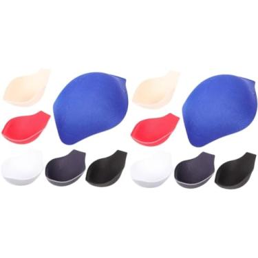 Imagem de 12 pçs roupa interior masculina almofada de esponja calcinha vermelha dos homens preto calções de banho roupa interior térmica troncos de natação almofada/1151 (Color : Assorted Colorx2pcs, Size : 1