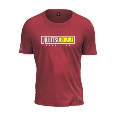Imagem de Camiseta Personalizada Jiu Jitsu Classico Yellow Shap Life-Unissex
