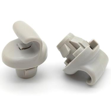 Imagem de Deverop 2 peças de clipes de retenção de viseira solar 96409CG000 para Niss-an 350z 2004-2009