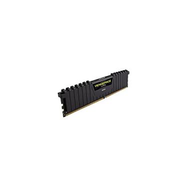 Imagem de Kit de memória Corsair CMK32GX4M2A2666C16 Vengeance LPX, DDR4, DRAM 2666 MHz (PC4-21300) C16, 32GB (2x16GB), preto
