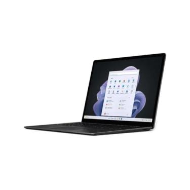 Imagem de Microsoft Notebook Surface Laptop 5 de 13,5 polegadas com tela sensível ao toque - 2256 x 1504 - Intel Core i7 12ª geração i7-1265U - Plataforma Intel Evo - 16 GB RAM total - SSD de 512 GB - Preto