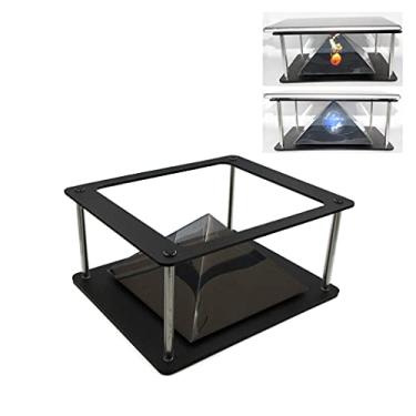 Imagem de Projetor de holograma 3D Py-ramid Pad Tab-let PC Holograma 3D Holograma Display Stands Projetor Universal Gift 3D Holograma Py-ramid Display Projetor Suporte de vídeo Universal/921