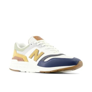 Imagem de New Balance Tênis masculino 997h V1, Sal marinho/Dolce/azul marinho, 5.5