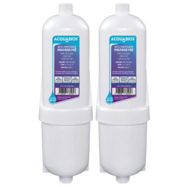 Imagem de Kit 02 Refil Para Filtro Purificador de Água Multiuso PRÉ Bebedouro In