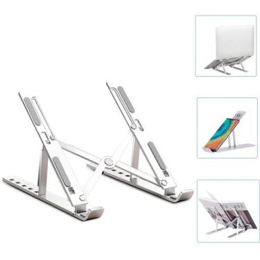 Imagem de Base Portátil Articulada Vertical Multiuso Suporte Notebook - Bivena