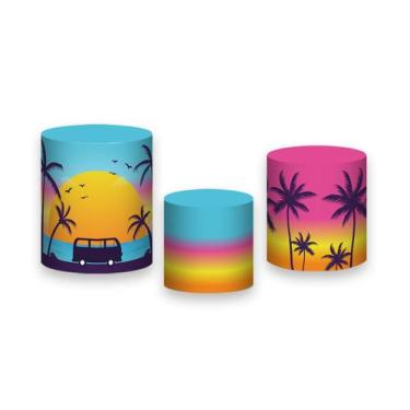 Imagem de Trio de Capas de Cilindro - Tardezinha 007 - Via Cores