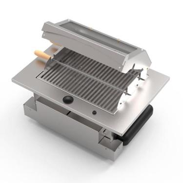 Imagem de Churrasqueira de Embutir Saro a Gás Natural GN CHEGN