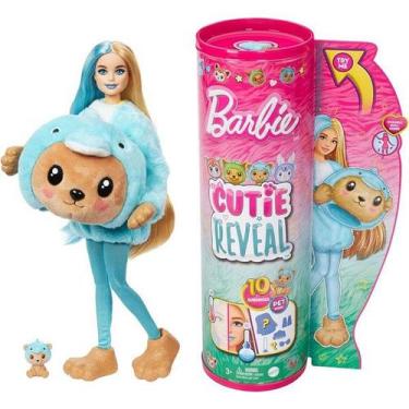 Imagem de Barbie Color Reveal Disfarces Engraçados de Animais URSO/GOLFINHO Matt