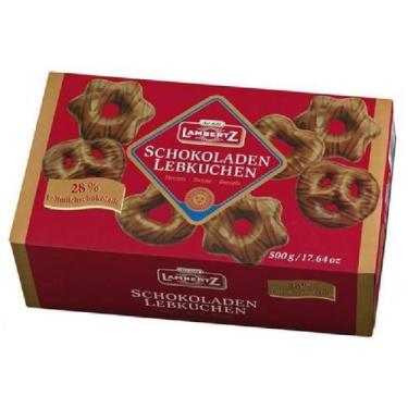 Imagem de Pão De Mel Chocolate Schokoladen Lebkuchen Lambertz 500G