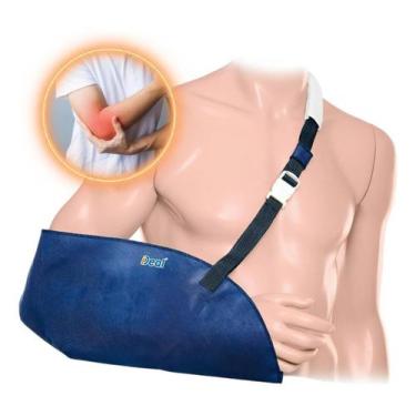 Imagem de Tipóia Braço Bilateral Ombo Clavícula Antebraço Lesão G - Ideal Produt