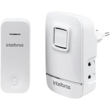 Imagem de Campainha Sem Fio Energia Cinética CIK 200 Branco Intelbras