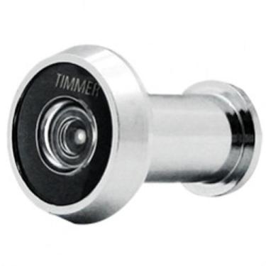 Imagem de Visor Olho Mágico Timmer Longo LC Cromado 200º - 77774 - Dovale