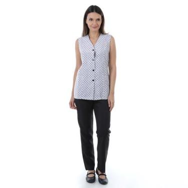 Imagem de Kit com 2 Conjuntos Estampados  de Calça e Colete  em Algodão para Dom