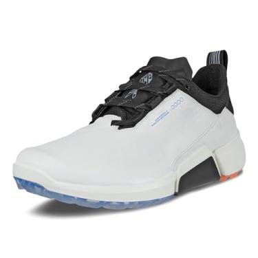 Imagem de ECCO Tênis de golfe unissex Biom Hybrid 4 Gore-TEX à prova d'água, Branco/Preto EVR Edition, Mens 40
