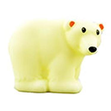 Imagem de Replacement White Mini Polar Bear Figure for Fisher-Price Little-People Big Animal Zoo Gift Set - DNR68