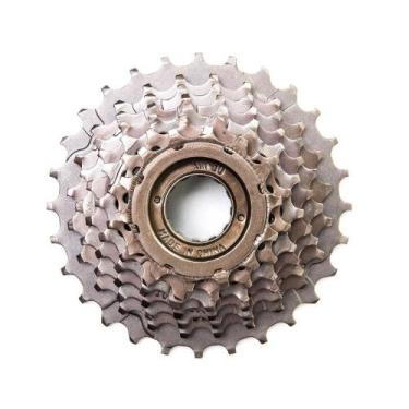 Imagem de Catraca Roda Livre Xindu 7V 14/28D Indexada Marrom