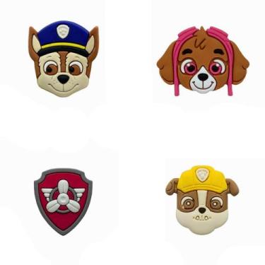 Imagem de Kit Aplique Emborrachado 20 Und Sortidos Tema Patrulha Canina - RAE