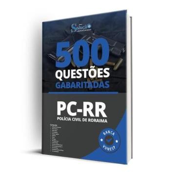 Imagem de Caderno de Questões PC-RR - 500 Questões Gabaritadas - Editora Solução