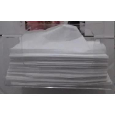 Imagem de Suporte Acrílico Porta Papel Toalha Lavabo Copa Banheiro - AGV Criaçõe