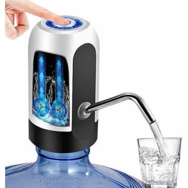 Imagem de Bomba Elétrica Automática Para Galão De Agua Recarregável - Bc Bora Co