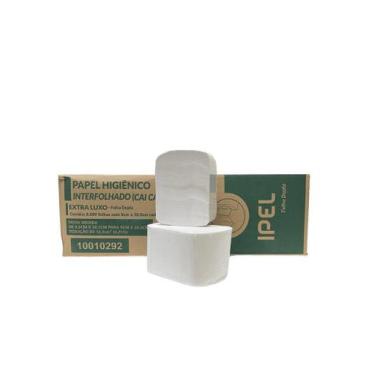 Imagem de Papel Higiênico Interfolhado Cai-Cai Folha Dupla Ipel - Indaial