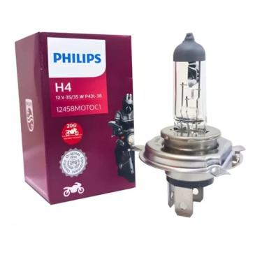 Imagem de Lampada Farol H4 Philips Cg Fan Titan 125 150 160 Ybr 12458motoc1