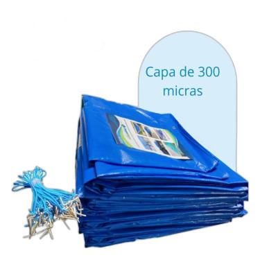 Imagem de Capa Piscina 10X4,5 Térmica+Limpeza+Proteção Uv+Kit