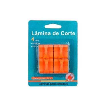 Imagem de Kit Jogo 4 Lâmina Corte para Refiladora Padrão A4 Universal - VilelaGG