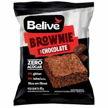Imagem de Belive Brownie Chocolate Zero Açúcar Sem Glúten Sem Lactose 40G