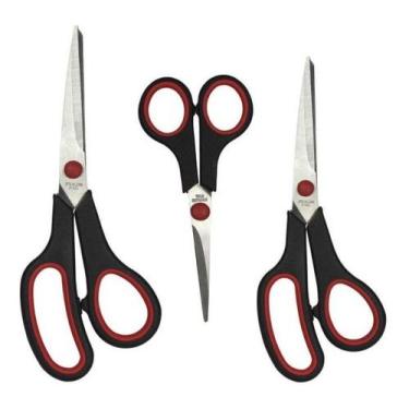 Imagem de Kit Tres Tesouras Costura E Utilidades Cozinha - LIP