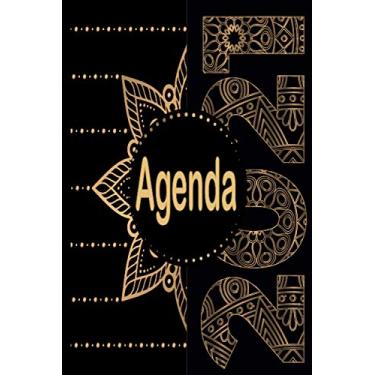 Imagem de Agenda settimanale 2021: gennaio 2021-31 dicembre 2021 | Pianificatore Agenda | Diario Planner Calendario 12 mesi