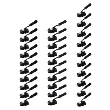 Imagem de Vaveren Kit de reparo de zíper 30 peças, puxadores de zíper removíveis, puxadores de zíper com cabeça de parafuso, controle deslizante de zíper de, Mixed S M L