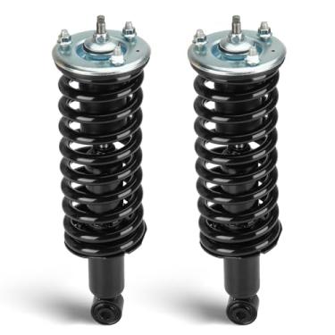 Imagem de Conjunto completo de amortecedores dianteiros com amortecedor de mola helicoidal compatível com Nissan Frontier 2005-2019 2009-2012 Suzuki Equator, substitui 171102