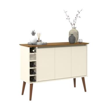 Imagem de Aparador Buffet Adega London Organizador Desing Recepção - Casseli Sto