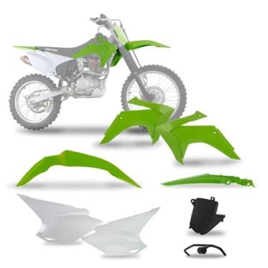 Imagem de Kit Plástico Com Suporte Moto Honda CRF 230 2015 Pro Tork Substituição