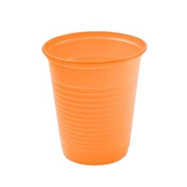 Imagem de Copo Biodegradável Refrigerante 200ml Laranja Trik - 50 unid - Trik Tr