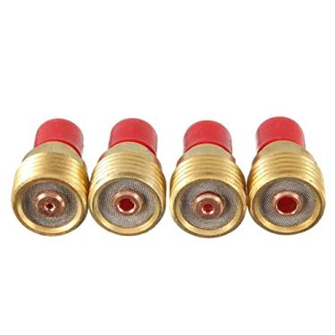 Imagem de Tocha de soldagem 46 peças corpo pinça de gás kit de tamanhos variados para tocha de soldagem TIG SR WP9 20 kits de ferramentas de tochas de soldagem kit de ferramentas