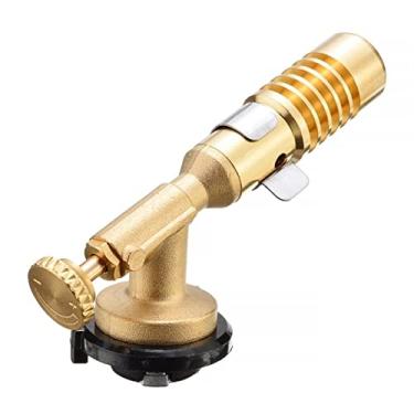 Imagem de Tocha de soldagem de latão a gás pistola de chama, maçarico de cobre, brasagem, solda, aquecimento, encanamento, propano para acampamento, churrasco, pistola de pulverização, kit de tocha