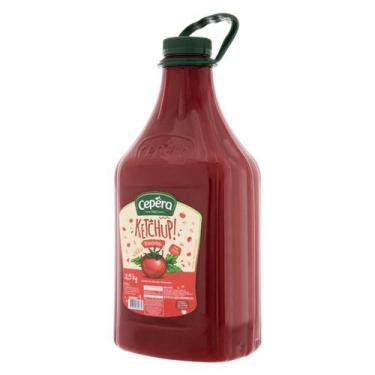 Imagem de Ketchup Tradicional Cepêra Sem Glúten Galão 3.5 Kg - Cepera