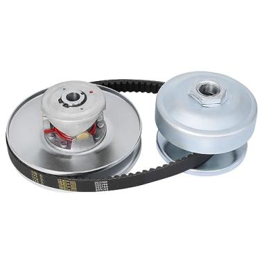 Imagem de BLACKHORSE-RACING Série 40 2.5 cm BORE GO Kart CVT Conversor de Torque Driver Clutch FIT Comet 40/44 + Kit de cometa de embreagem acionada de 3/10.2 cm + Correia 203785