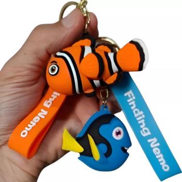 Imagem de Kit Chaveiros 3d Nemo e Dory Personagem Chave Carro Bolsa Coleção Dese