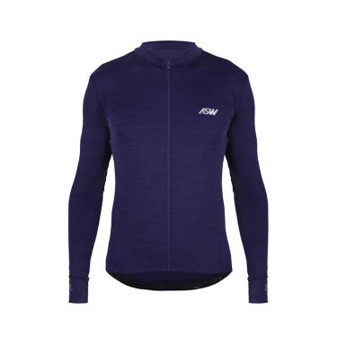 Imagem de Camisa asw essentials manga longa azul marinho G