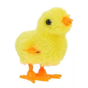 Imagem de Pintinho Amarelinho Divertido De Pelúcia A Corda Infantil - LIVESTOCK 